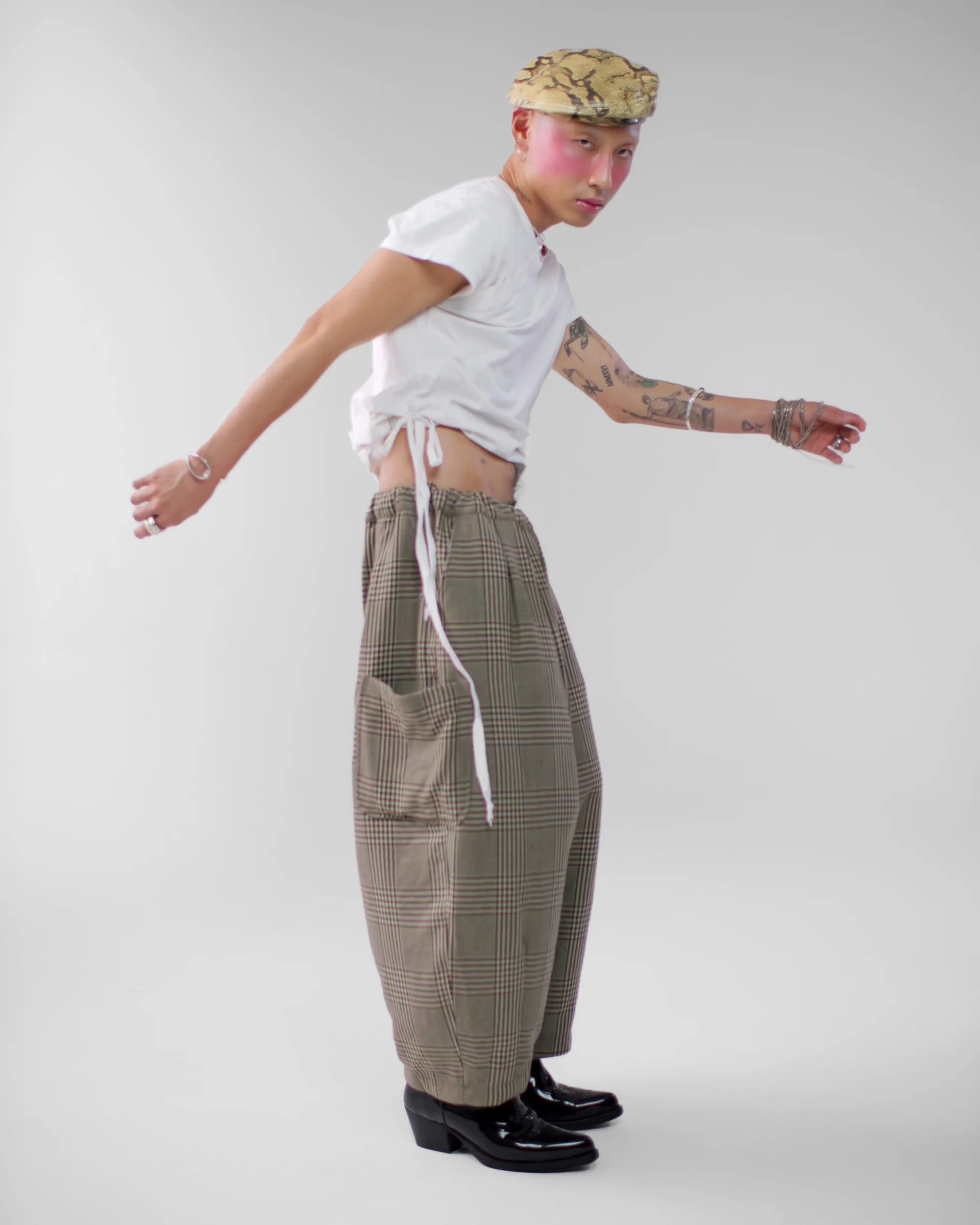 Kyoto Basic Tee in White - Image 5
