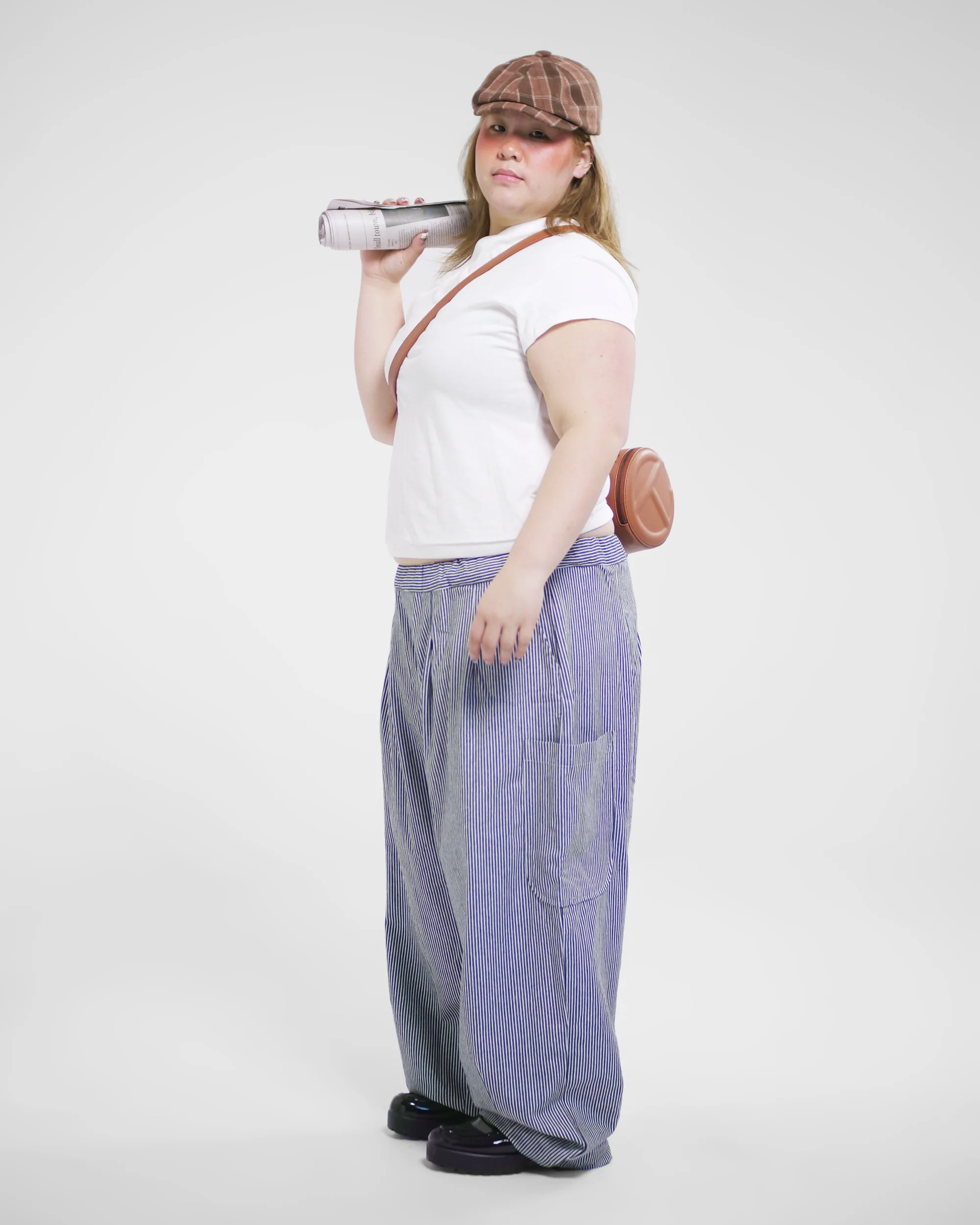 Kyoto Basic Tee in White - Image 6