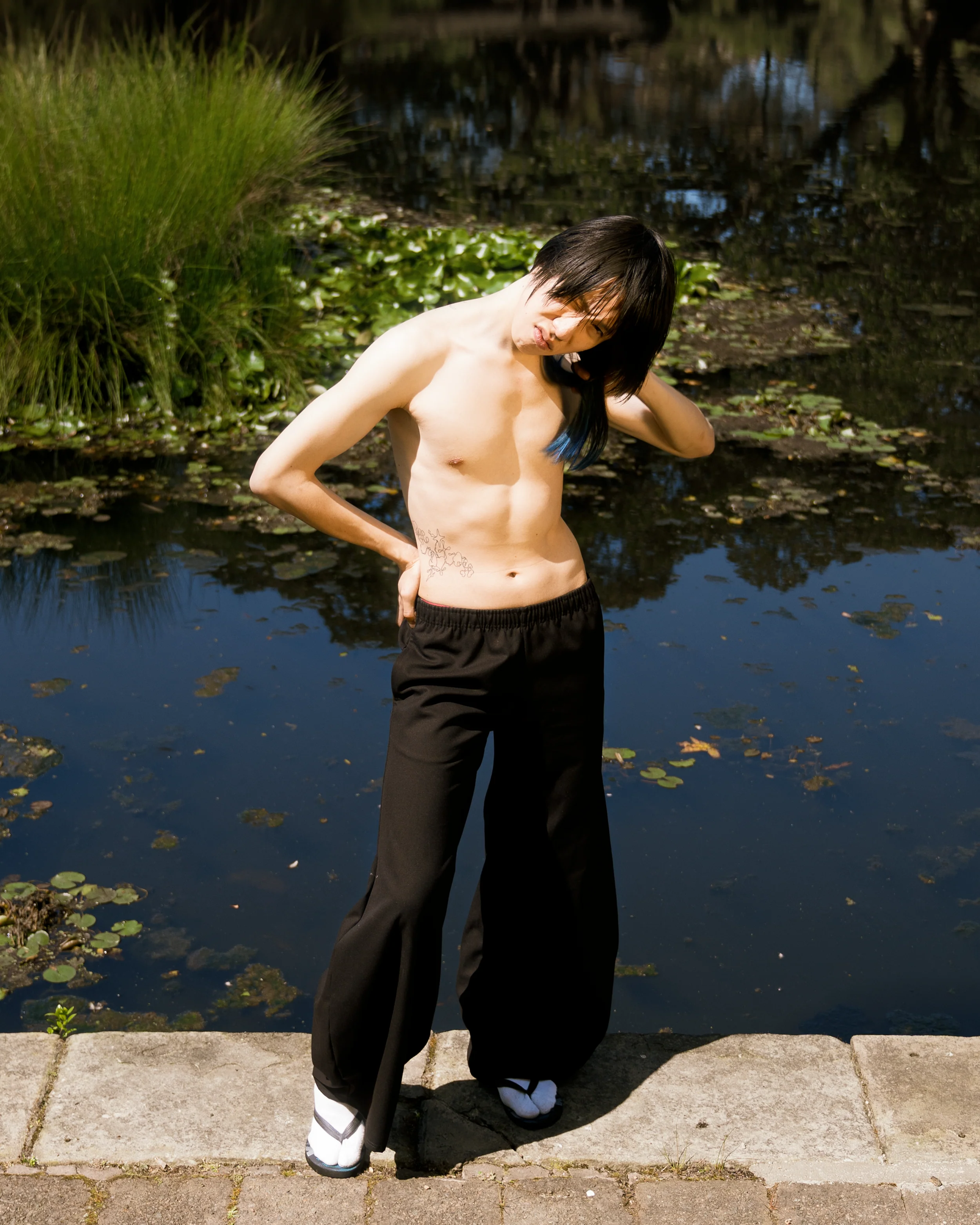 Puff Pant in Black - Image 4