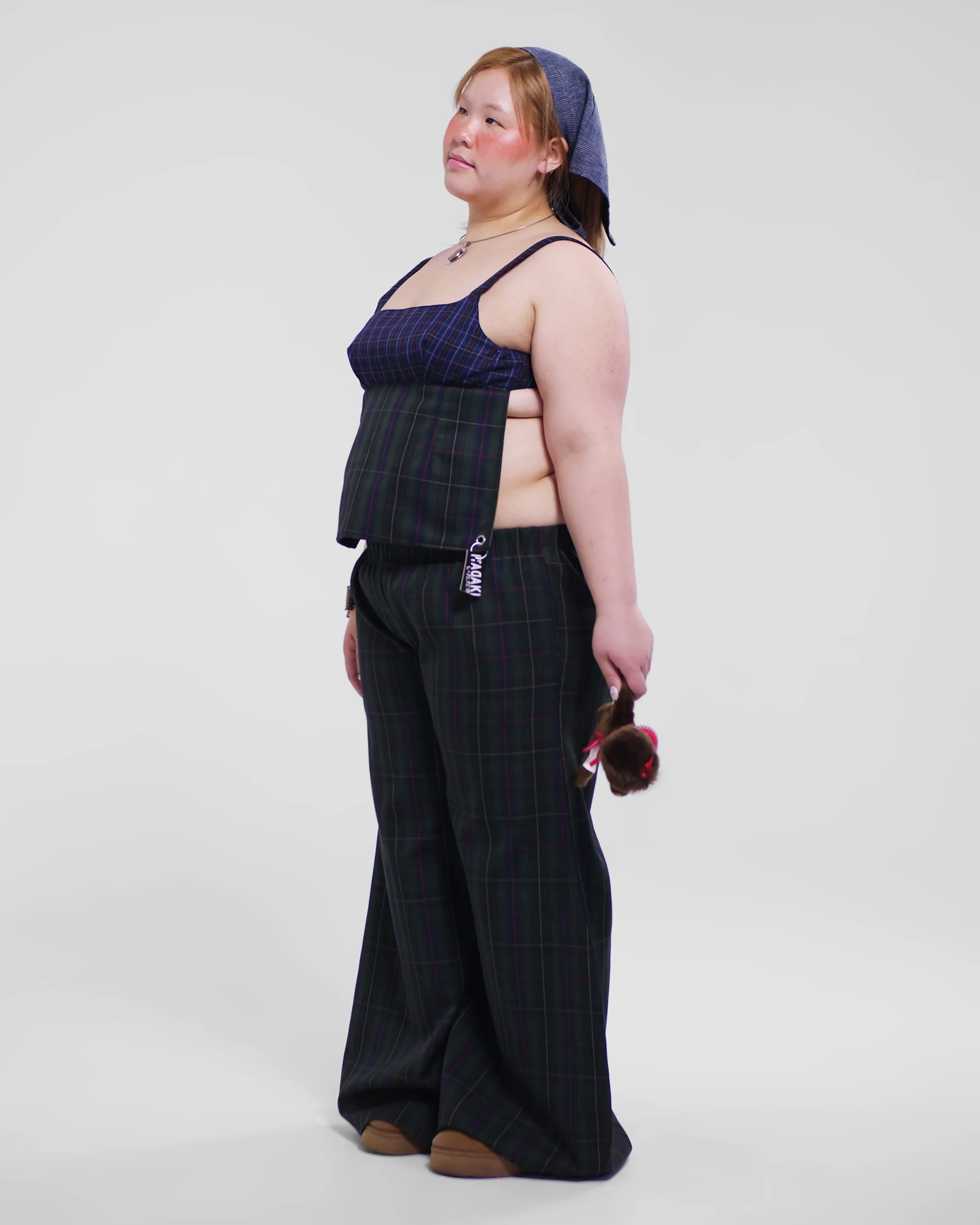 Shawties Puff Pant in Moss - Image 13